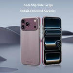 Custodia per telefono LeReach TOC Icicle Series Ice Mist con superficie antiscivolo su entrambi i lati., For iPhone 18 Pro, For iPhone 18 Pro Max