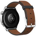 Cinturino per orologio in nylon lavorato a maglia, design senza cuciture., 22mm