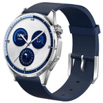 Cinturino per orologio in nylon lavorato a maglia, design senza cuciture., 22mm