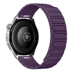 Cinturino per orologio in silicone magnetico a forma di I con connettore a sgancio rapido a pulsante., 22mm