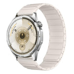 Cinturino per orologio in silicone magnetico a forma di I con connettore a sgancio rapido a pulsante., 22mm