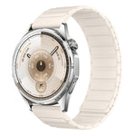 Cinturino per orologio in silicone magnetico a forma di I con connettore a sgancio rapido a pulsante., 22mm