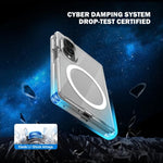 Custodia magnetica antiurto LeReach TOC Clear Series Dual-Composite Armor in TPU + acrilico per telefono, For Galaxy Z Fold8 5G