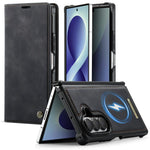 Custodia per telefono CaseMe C49 con portafoglio in pelle, magnetica, con blocco RFID e removibile., For Galaxy Z Fold8 5G, For Galaxy Z Fold8 Ultra 5G