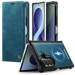 Custodia per telefono CaseMe C49 con portafoglio in pelle, magnetica, con blocco RFID e removibile., For Galaxy Z Fold8 5G, For Galaxy Z Fold8 Ultra 5G