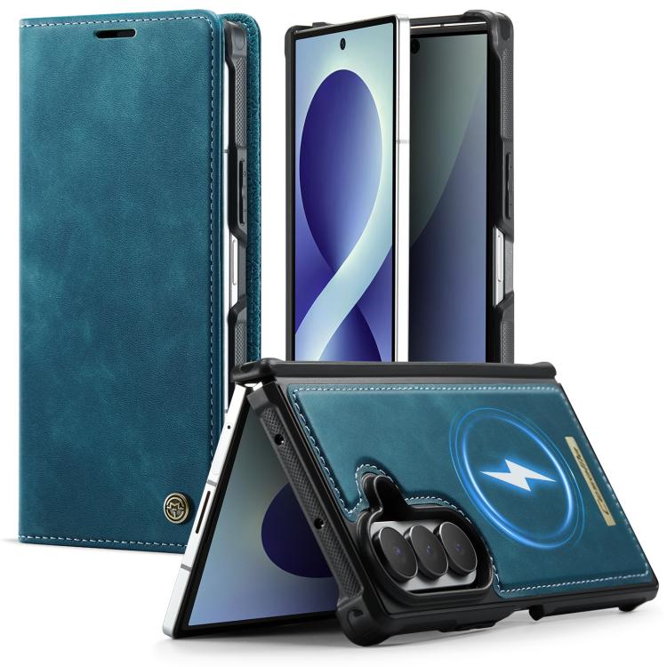 Custodia per telefono CaseMe C49 con portafoglio in pelle, magnetica, con blocco RFID e removibile., For Galaxy Z Fold8 5G, For Galaxy Z Fold8 Ultra 5G