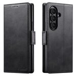 Custodia per telefono a libro orizzontale in pelle con texture di vitello Suteni, For Galaxy Z Fold8 Ultra 5G, For Galaxy Z Fold8  5G, For Galaxy Z Fold7 5G