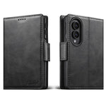 Custodia per telefono a libro orizzontale in pelle con texture di vitello Suteni, For Galaxy Z Fold8 Ultra 5G, For Galaxy Z Fold8  5G, For Galaxy Z Fold7 5G