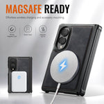 Custodia posteriore magnetica in ecopelle CaseMe serie C69 per telefono., For Galaxy Z Fold8 5G, For Galaxy Z Fold8 Ultra 5G