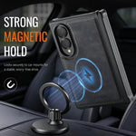Custodia posteriore magnetica in ecopelle CaseMe serie C69 per telefono., For Galaxy Z Fold8 5G, For Galaxy Z Fold8 Ultra 5G