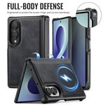 Custodia posteriore magnetica in ecopelle CaseMe serie C69 per telefono., For Galaxy Z Fold8 5G, For Galaxy Z Fold8 Ultra 5G
