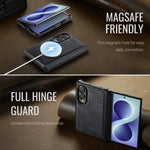 Custodia posteriore magnetica in ecopelle CaseMe serie C69 per telefono., For Galaxy Z Fold8 5G, For Galaxy Z Fold8 Ultra 5G