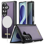 Custodia posteriore magnetica in ecopelle CaseMe serie C69 per telefono., For Galaxy Z Fold8 5G, For Galaxy Z Fold8 Ultra 5G