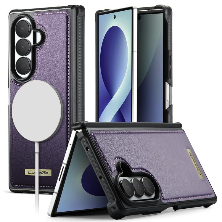 Custodia posteriore magnetica in ecopelle CaseMe serie C69 per telefono., For Galaxy Z Fold8 5G, For Galaxy Z Fold8 Ultra 5G