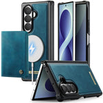 Custodia per telefono CaseMe serie Me80 con portafoglio rimovibile, protezione magnetica RFID e pelle vegana., For Galaxy Z Fold8 Ultra 5G