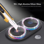 ENKAY AR Antiriflesso Anello di Diamante Individuale per Fotocamera Full Film, For iPhone 18 Pro / 18 Pro Max