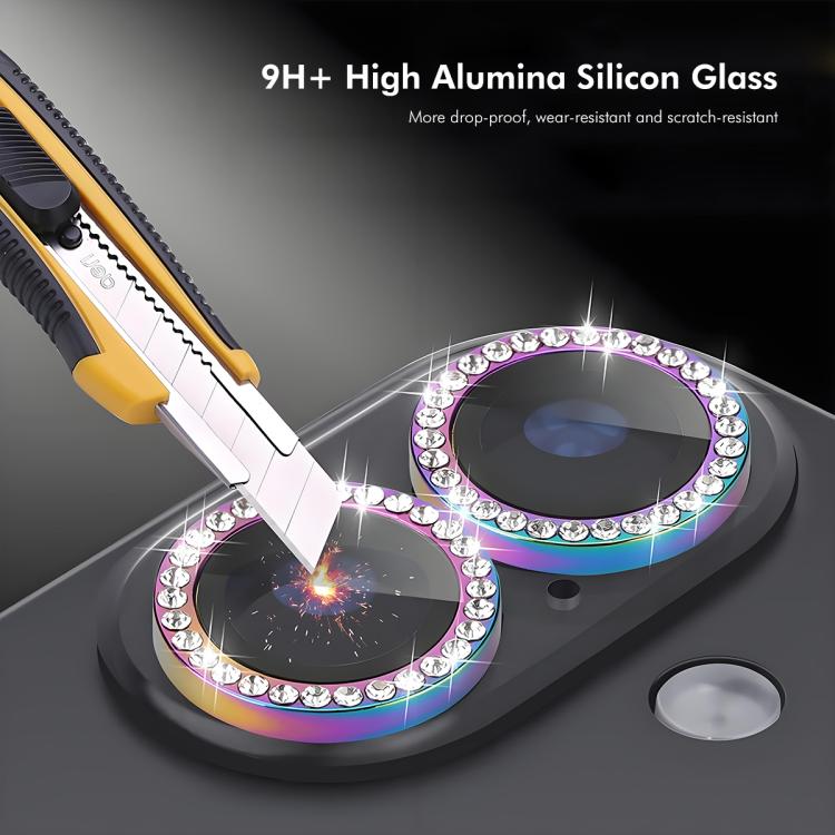 ENKAY AR Antiriflesso Anello di Diamante Individuale per Fotocamera Full Film, For iPhone 18 Pro / 18 Pro Max