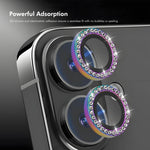ENKAY AR Antiriflesso Anello di Diamante Individuale per Fotocamera Full Film, For iPhone 18 Pro / 18 Pro Max