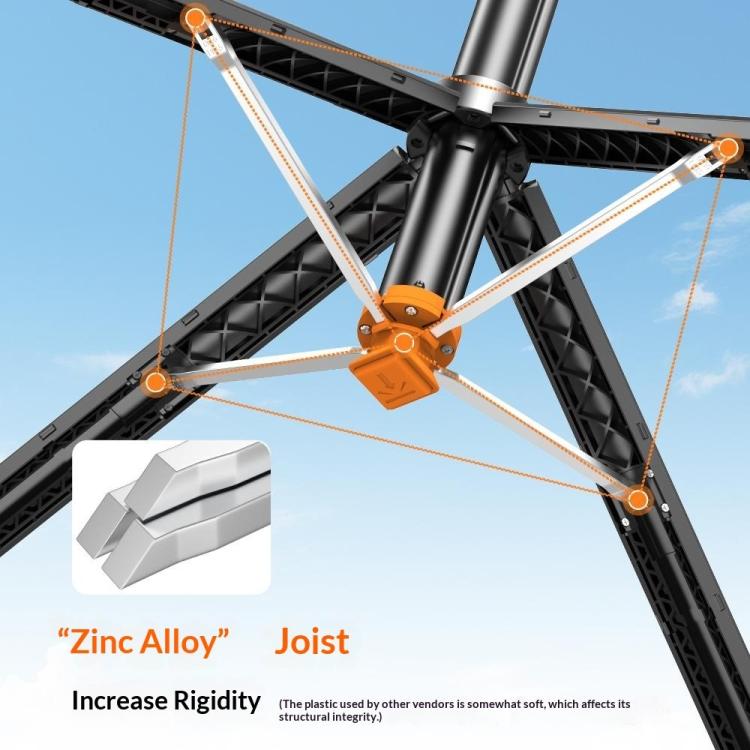 T04 Asta per selfie da 1,77 m con treppiede, testa girevole a 360 gradi e attacco filettato da 1/4" per smartphone e action camera., T04