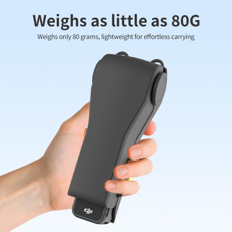Coperchio protettivo ribaltabile per gimbal Scatola portaoggetti semiaperta 4 alloggiamenti per filtri, For DJI Osmo Pocket 4 / 3