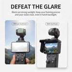 Parasole per schermo, copertura pieghevole per monitor, For DJI Osmo Pocket 4P / 4 / 3