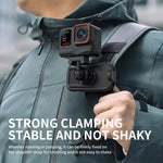 Moschettone magnetico a sgancio rapido per zaino, fibbia per tracolla regolabile a 360°, For Insta360 Ace / Ace Pro