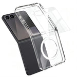 Set 2 in 1: custodia magnetica trasparente in TPU + PC con pellicola temperata ad alto contenuto di allumina., For Galaxy S26 FE 5G, For Galaxy Z Fold8 Ultra 5G, For Galaxy Z Flip8 5G, For Galaxy S26+ 5G, For Galaxy S26 Ultra 5G, For Galaxy S26 5G     ...