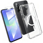 Set 2 in 1: custodia magnetica trasparente in TPU + PC con pellicola temperata ad alto contenuto di allumina., For Galaxy S26 FE 5G, For Galaxy Z Fold8 Ultra 5G, For Galaxy Z Flip8 5G, For Galaxy S26+ 5G, For Galaxy S26 Ultra 5G, For Galaxy S26 5G     ...