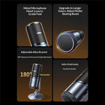 UGREEN CM769 RGB Light Design USB Desktop Noise Reduction Microphone for Live Streaming, CM769