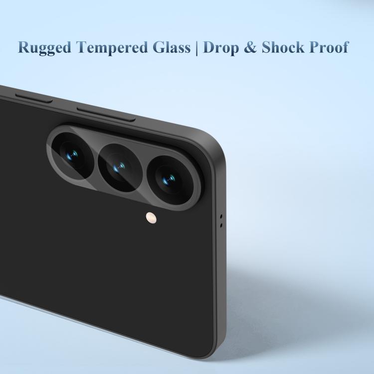 Set di 2 pellicole protettive in vetro per obiettivo fotocamera LeReach serie TF, versione AirGlass HD, resistenti all'usura., For Galaxy S26 FE 5G