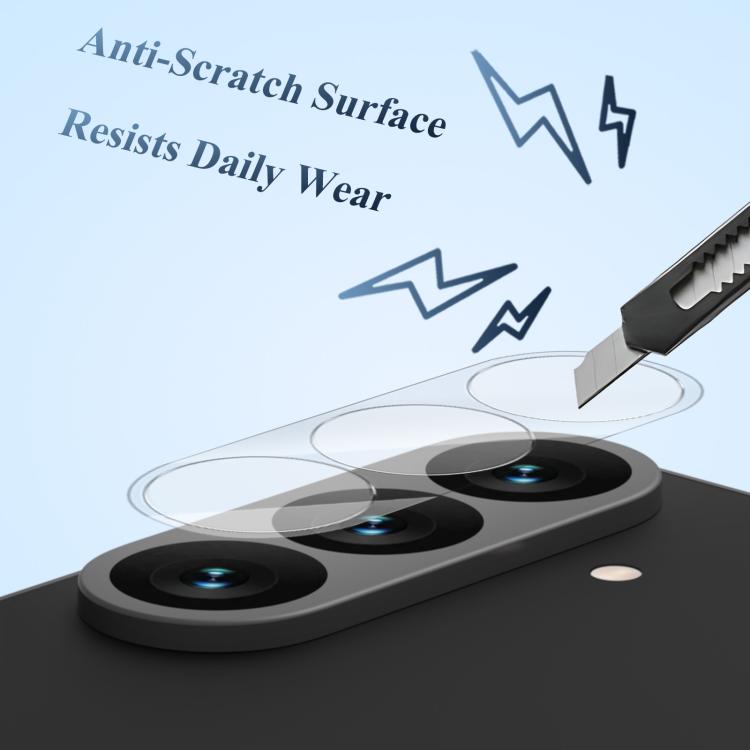 Set di 2 pellicole protettive in vetro per obiettivo fotocamera LeReach serie TF, versione AirGlass HD, resistenti all'usura., For Galaxy S26 FE 5G