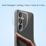 Set di 2 pellicole protettive in vetro per obiettivo fotocamera LeReach serie TF, versione AirGlass HD, resistenti all'usura., For Galaxy S26 FE 5G