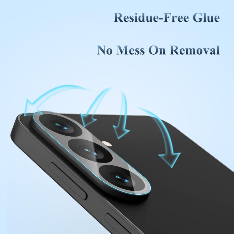 Set di 2 pellicole protettive in vetro per obiettivo fotocamera LeReach serie TF, versione AirGlass HD, resistenti all'usura., For Galaxy S26 FE 5G