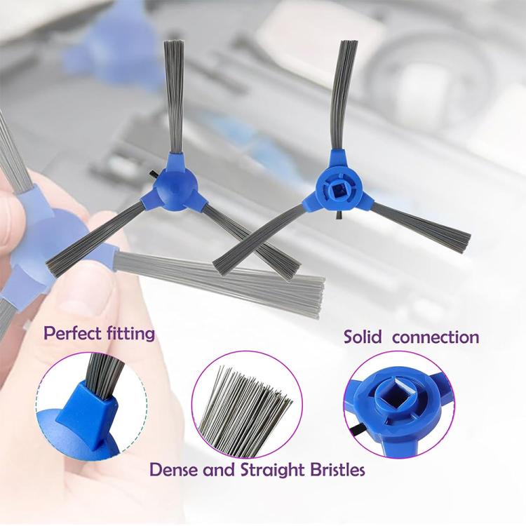 JUNSUNMAY Confezione da 6 spazzole laterali per Eufy RoboVac 11S / 12 / 15C / 30 / 30C / 35C / G30