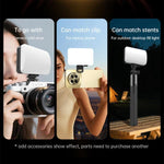 K12 RGB LED Fill Light 118 Beads 10W Magnetic Portable Photography Light with Diffuser