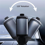 Caricabatterie da auto GE16 da 65 W PD con cavo Type-C retrattile, display della tensione e grafica a cartoni animati., GE16