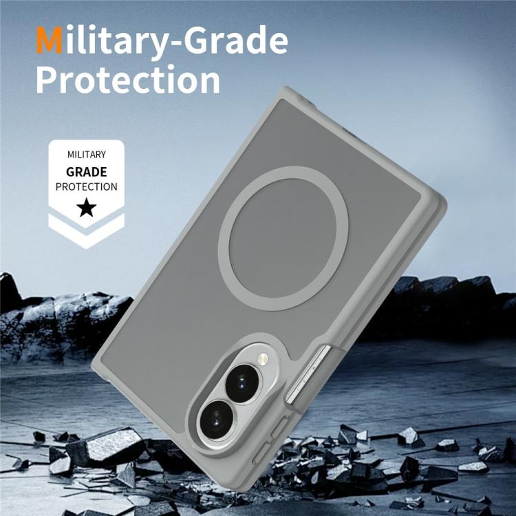 Set 5 in 1: custodia magnetica per telefono con effetto pelle, 2 pellicole protettive esterne per lo schermo + 2 pellicole protettive interne in idrogel per lo schermo., For Galaxy Z Fold8 5G