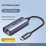Adattatore Ethernet UGREEN 25052 da Type-C a RJ45 2.5G
