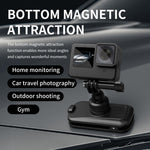 Clip magnetica a sgancio rapido regolabile a 360° per zaino, compatibile con DJI, Insta360, GoPro e altre action camera., For Action Cameras