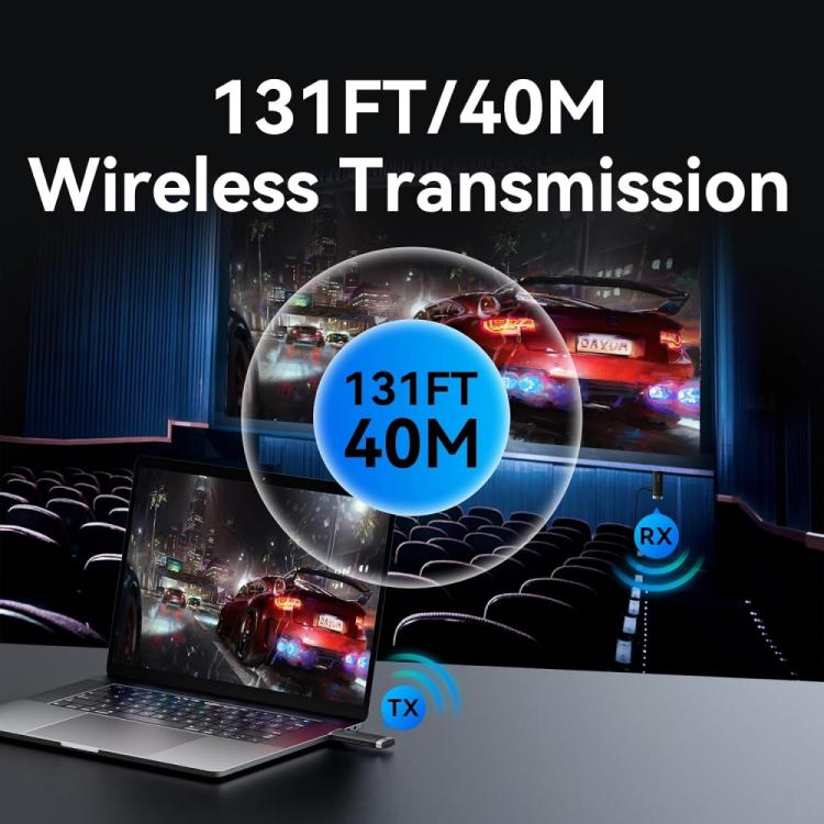 Kit di estensione trasmettitore e ricevitore video HDMI wireless Vention ADCB0