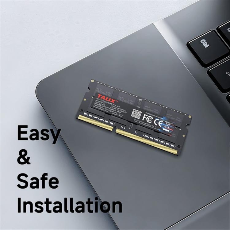 TALIX X1-B PC3-12800 SO-DIMM 204 Pin 1.5V Memory Module 1600MHz DDR3 Laptop RAM, 4GB, 8GB