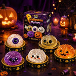 Halloween Ghost Dumpling Squishy 8.5cm Slow Rising Stress Relief Toy for Kids Adults