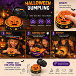 Halloween Ghost Dumpling Squishy 8.5cm Slow Rising Stress Relief Toy for Kids Adults