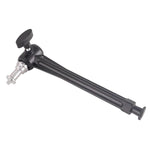 D086 Asta di prolunga in lega di alluminio da 19 cm con doppia filettatura da 1/4 e 3/8 di pollice., 19cm