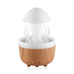 300ml Mushroom Jellyfish Aroma Diffuser Colorful Raindrop Humidifier, US Plug, UK Plug, EU Plug, AU Plug