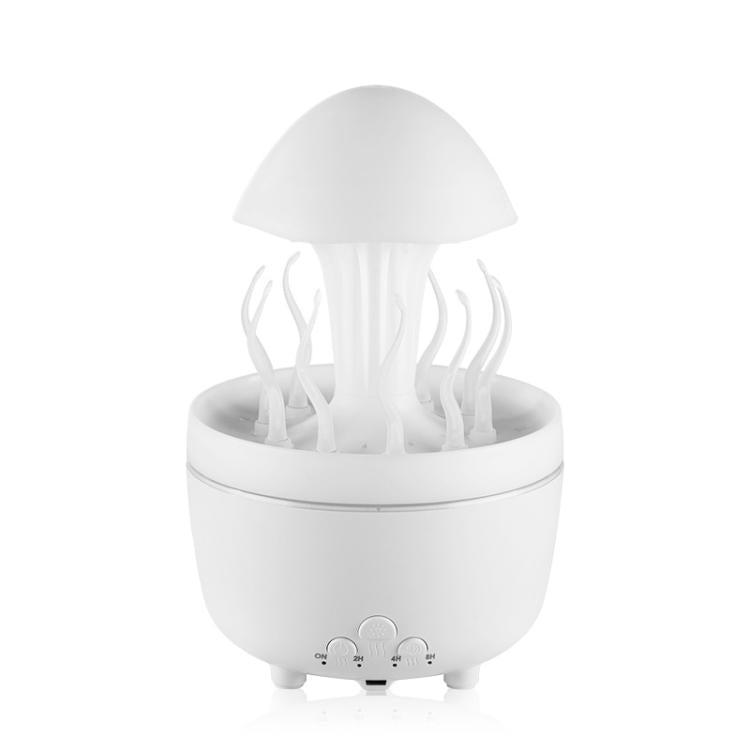 300ml Mushroom Jellyfish Aroma Diffuser Colorful Raindrop Humidifier, US Plug, UK Plug, EU Plug, AU Plug