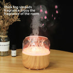 280ml Rotating Jellyfish Aroma Diffuser Dancing Seaweed Mist Mode Smart Humidifier with Remote, 7-Color LED Night Light for Home