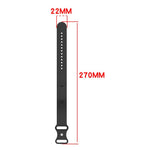 Cinturino per orologio in silicone tinta unita con fibbia a farfalla., For Hume Band 2.0
