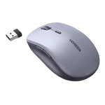 Mouse wireless ergonomico UGREEN MU002 – Dual Mode (Bluetooth e 2,4 GHz) – Click silenzioso