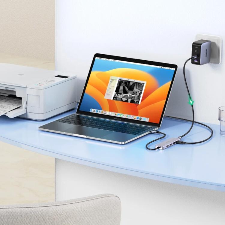 UGREEN CM219 Type-C to USB 3.0 4-Port Hub 5Gbps Data Transfer Splitter